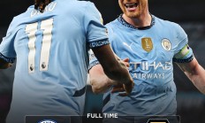 雷速体育下载:曼城1-0狼队：各项赛事迎来9场不败，英超排名已来到第三位